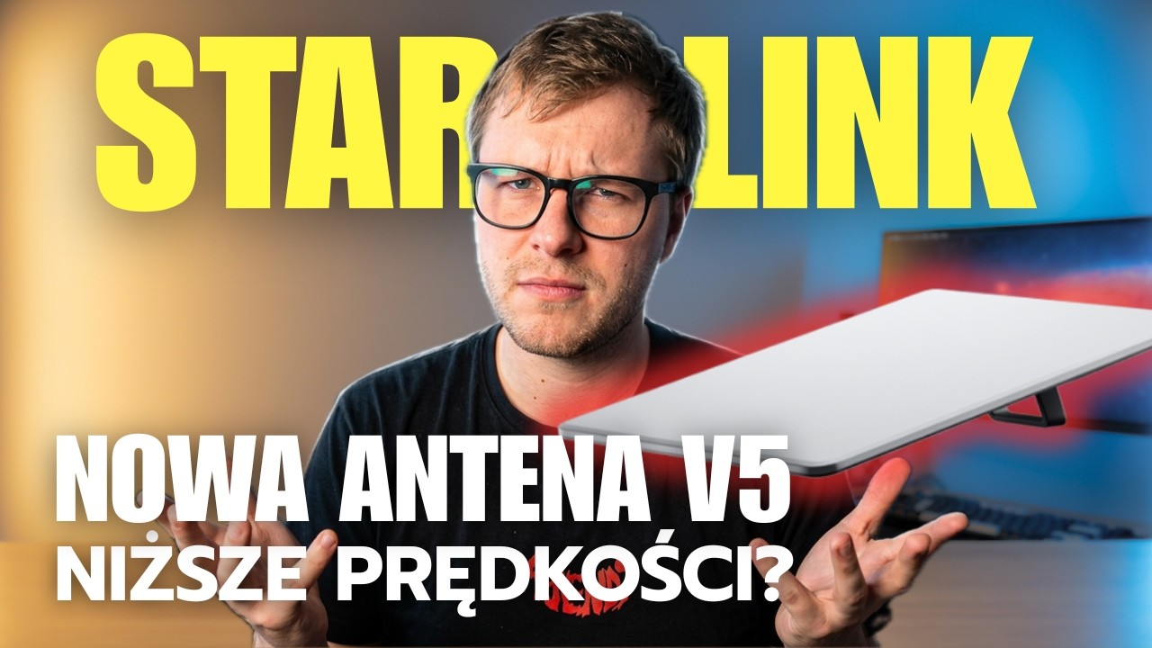 Starlink Standard V5: mniejsza i lżejsza antena, ale wolniejsza